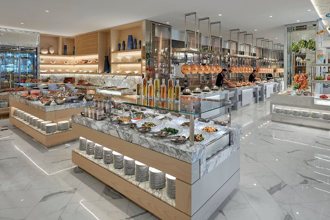 Epicurean buffet at Crown Perth